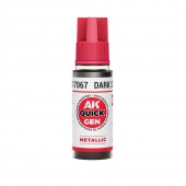 AK Interactive AK17067 DARK STEAL 18 ml - QUICK GEN