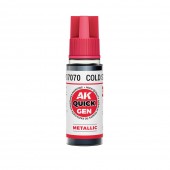 AK Interactive AK17070 COLD STEEL 18 ml - QUICK GEN