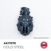 AK Interactive AK17070 COLD STEEL 18 ml - QUICK GEN