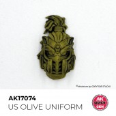 AK Interactive AK17074 US OLIVE UNIFORM 18 ml - QUICK GEN