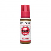 AK Interactive AK17075 OCHRE GREEN 18 ml - QUICK GEN