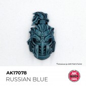 AK Interactive AK17078 RUSSIAN BLUE 18 ml - QUICK GEN