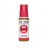 AK Interactive AK17079 DESERT SAND 18 ml - QUICK GEN