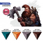AK Interactive AK17510 DWARFS (QUICK GEN SET)