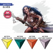 AK Interactive AK17512 ELVES (QUICK GEN SET)