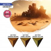 AK Interactive AK17514 DESERT (QUICK GEN SET)