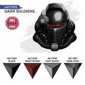 AK Interactive AK17515 DARK SOLDIERS (QUICK GEN SET)