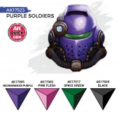 AK Interactive AK17523 PURPLE SOLDIERS (QUICK GEN SET)