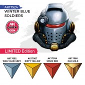 AK Interactive AK17524 WINTER BLUE SOLDIERS (QUICK GEN SET)