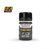 AK Interactive AK2073 PANELINER FOR SAND AND DESERT CAMOUFLAGE (35 ml)  - Air Weathering Product