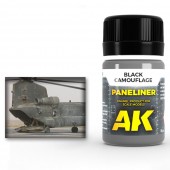 AK Interactive AK2075 Paneliner for black camouflage 35ml