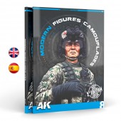 AK Interactive AK248 CAMUFLAJES MODERNOS PARA FIGURAS (AK LERNING SERIES No 8) Spanish