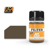 AK Interactive AK262 DARK FILTER FOR WOOD  - Weathering Products (35 ml)