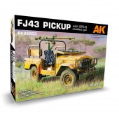 AK Interactive AK35003 FJ43 Pickup with SPG-9. RECOILLESS GUN 1:35