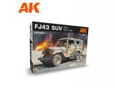 AK Interactive AK35004 1:35 FJ43 SUV with Soft top IDF & LAF