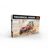 AK Interactive AK35017 1:35 Technical Riders