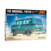 AK Interactive AK35025 T2 MODEL 1972 Commercial Van 1:35