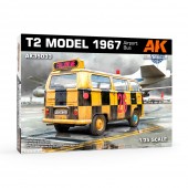 AK Interactive AK35033 VOLKSWAGEN T2 Model 1967 Airport Bus 1:35