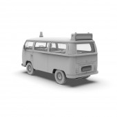 AK Interactive AK35033 VOLKSWAGEN T2 Model 1967 Airport Bus 1:35