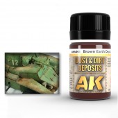 AK Interactive AK4063 BROWN EARTH DEPOSIT