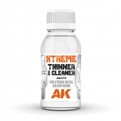 AK Interactive AK470 XTREME CLEANER & THINNER for Xtreme metal colour range