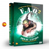 AK Interactive AK526 FAQ 2 FANTASY FIGURES PAINTING TECHNIQUES by Arnau Lazaro - Spanish