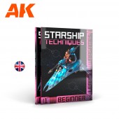 AK Interactive AK590 AK590 AK Learning Wargames no.15: Starship Techiques (for begginers, English)