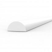 AK Interactive AK6553 Half cane 3.00 x 350mm - STYRENE STRIP
