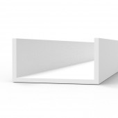 AK Interactive AK6558 U Channel 6.0 width x 350mm - STYRENE STRIP