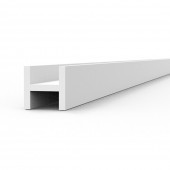 AK Interactive AK6568 BEAMS H SHAPE 2.0 x 2.0 x 350 mm x 4 units STYRENE