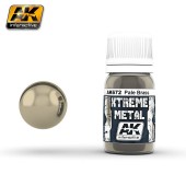 AK Interactive AK672 XTREME METAL PALE BRASS  (30 ml) - Xtreme Metal Color