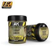 AK Interactive AK8006 WATER GEL SWAMP GREEN EFFECTS - (250 ml, Acrylic)  - Texture Products