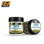 AK Interactive AK8010 SNOW MICROBALLOONS - (100 ml)  - Texture Products