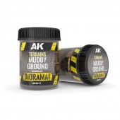 AK Interactive AK8017 TERRAINS MUDDY GROUND - 250ml (Acrylic)