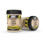 AK Interactive AK8021 TERRAINS LIGHT EARTH - 250ml (Acrylic)