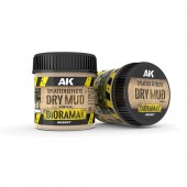 AK Interactive AK8027 SPLATTER EFFECTS DRY MUD - 100ml (Acrylic)