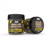 AK Interactive AK8032 DARK & DRY CRACKLE EFFECTS - 100ml (Acrylic)