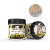 AK Interactive AK8033 LIGHT & DRY CRACKLE EFFECTS - 100ml (Acrylic)