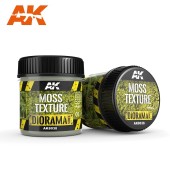AK Interactive AK8038 MOSS TEXTURE (Foam) - (100 ml) - Texture Products