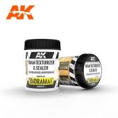 AK Interactive AK8039 FOAM TEXTURIZER & SEALER – FOR BUILDINGS AND DIORAMAS 250ML - Texture Product