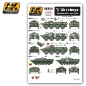 AK Interactive AK804 CHECHNYA War in Russian Tanks and AFVs - Wet Trancefer