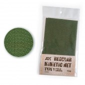AK Interactive AK8066 REGULAR CAMOUFLAGE NET Type 1 FIELD GREEN