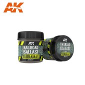 AK Interactive  AK8072 RAILROAD BALLAST - 100 ml Acrylic - Texture Products