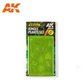 AK Interactive AK8138 Jungle Plants Set (1:32 and 1:35)