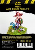 AK Interactive AK8152 MAPLE SUMMER LEAVES 1/72