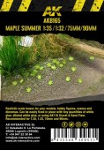 AK Interactive AK8165 MAPLE SUMMER LEAVES 1/35