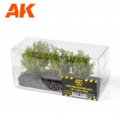 AK Interactive AK8216 LIGHT GREEN BUSHES 4-5CM 1:35 / 75MM / 90MM