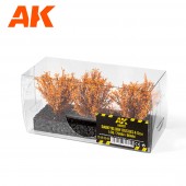 AK Interactive AK8217 DARK YELLOW BUSHES 4-5CM 1:35 / 75MM / 90MM
