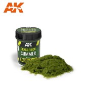 AK Interactive AK8220 GRASS FLOCK 2MM SUMMER - (250 ml) - Texture Products