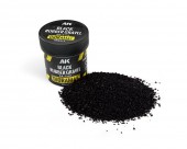 AK Interactive AK8311 BLACK RUBBER GRAVEL 0,8-2MM